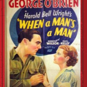 George OBrien and Dorothy Wilson in When a Mans a Man 1935