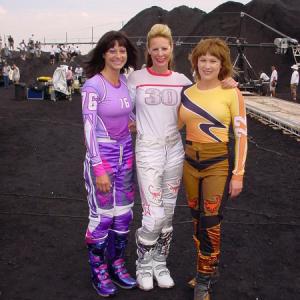 On Charlies Angels Full Throttle with Jennifer Caputo and Donna Evans