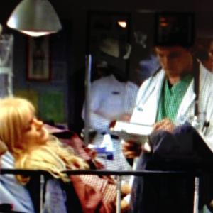 Jackie O'Brien and Noah Wyle in ER 