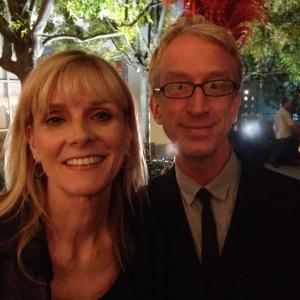 Jackie O'Brien and Andy Dick. Opening Night at La Femme Film Festival, Hollywood. Oct.11,2012