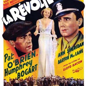 Humphrey Bogart, Pat O'Brien and Ann Sheridan in San Quentin (1937)