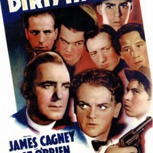 Humphrey Bogart James Cagney Pat OBrien and The Dead End Kids in Angels with Dirty Faces 1938