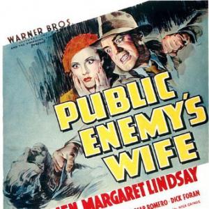 Pat OBrien and Margaret Lindsay in Public Enemys Wife 1936
