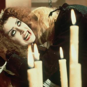 Still of Richard O'Brien and Patricia Quinn in The Rocky Horror Picture Show (1975)