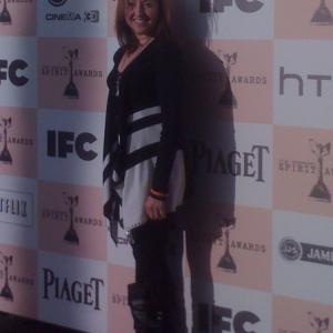 Composer Cindy O'Connor attends the Film Independent Spirit Awards (2011).