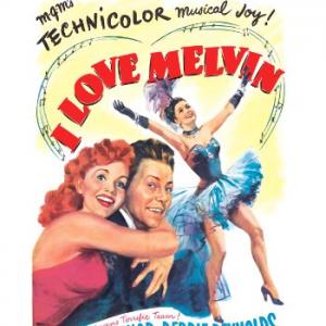 Debbie Reynolds and Donald OConnor in I Love Melvin 1953