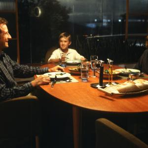 Still of Haley Joel Osment, Frances O'Connor and Sam Robards in Artificial Intelligence: AI (2001)