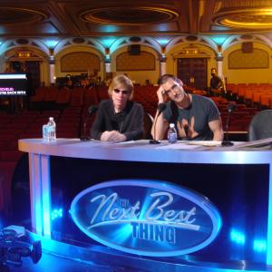 Michael Lloyd and Greg OConnor at rehearsal at The Orpheum Theater for The Next Best Thing