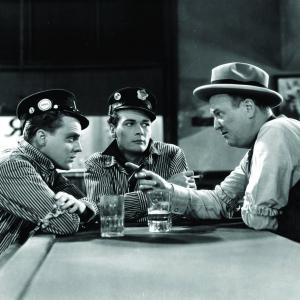 Still of James Cagney Robert Emmett OConnor and Edward Woods in The Public Enemy 1931