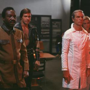 Still of Gil Gerard Erin Gray and Tim OConnor in Buck Rogers in the 25th Century 1979