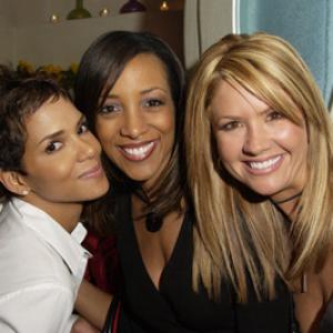 Halle Berry, Nancy O'Dell and Shaun Robinson