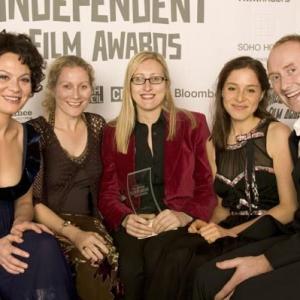 Winner at the British Independant film awards, for 'best achievement in production' for'Gypo'.