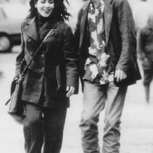 Still of Janeane Garofalo and David O'Hara in The MatchMaker (1997)