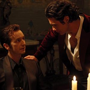 As Russell Edgington with Theo Alexander as Talbot in True Blood