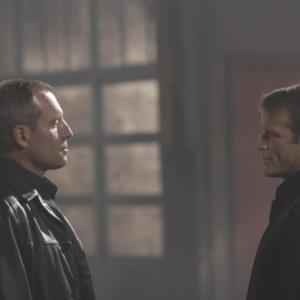 Still of Douglas OKeeffe and Mark Valley in Human Target 2010