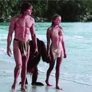 Still of Bo Derek and Miles OKeeffe in Tarzan the Ape Man 1981