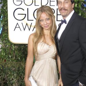 Doug Olear and Nicole Burlingame at event of 72nd Golden Globe Awards 2015