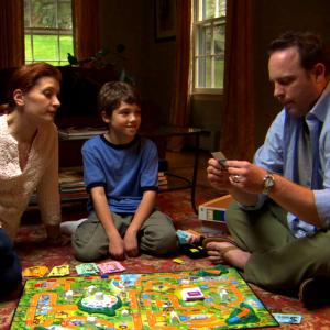 Still of Kerry O'Malley, Mason Pettit and Jacob Bayer in The Flying Scissors (2009)