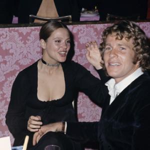 Ryan ONeal and Leigh TaylorYoung circa 1970s