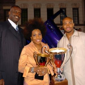 Macy Gray Shaquille ONeal and Corey Maggette