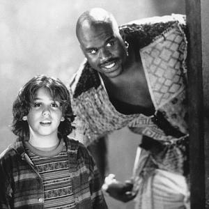 Still of Francis Capra and Shaquille ONeal in Kazaam 1996