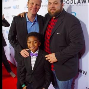 Woodlawn movie premiere with Miles Brown and Nelson Diaz