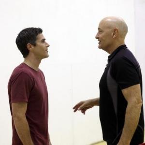 Still of Terry OQuinn and Dave Annable in 666 Park Avenue 2012