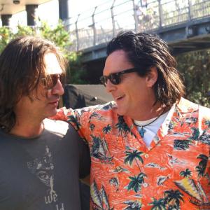 On Set With Michael Madsen on THE NINTH CLOUD, London 2011