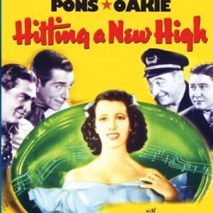 Edward Everett Horton, Eric Blore, John Howard, Jack Oakie and Lily Pons in Hitting a New High (1937)