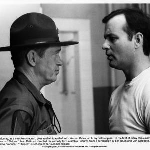 Still of Bill Murray and Warren Oates in Stripes (1981)