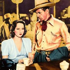 Gary Cooper and Merle Oberon in The Cowboy and the Lady 1938