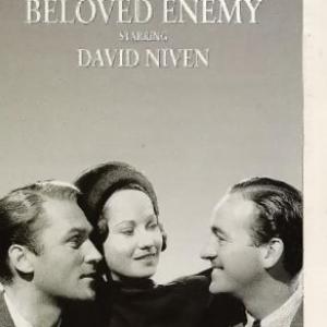 David Niven Brian Aherne and Merle Oberon in Beloved Enemy 1936
