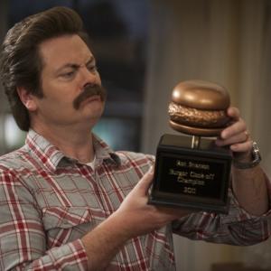 Still of Nick Offerman in Parks and Recreation 2009