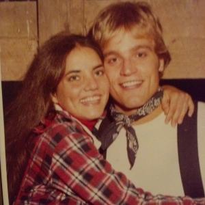 With wife Marsha  Indiana University circa 1978