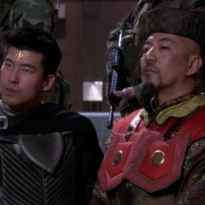 Still of Vince Crestejo and Kevan Ohtsji in Stargate SG1 1997