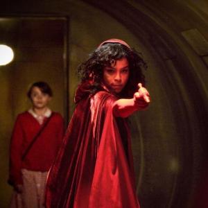 Still of Sophie Okonedo and Hannah Sharp in Doctor Who 2005