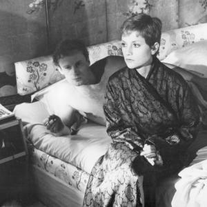 Still of Isabelle Huppert and Daniel Olbrychski in La truite 1982