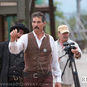 ActorDirectorWriter for Ravenna Studios film Cowgirl Town on location at Gammons Gulch in Arizona