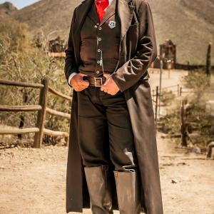 As Wyatt Earp at Old Tucson Studios for Tombstone Promotions