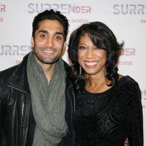 Dominic Rains and Gwendolyn Oliver at the Surrender Screening