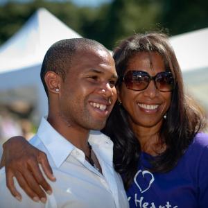 Gwendolyn Oliver and Marc Barnes at the 2010 City Hearts Harvest Festival