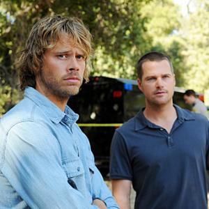 Still of Chris O'Donnell and Eric Christian Olsen in NCIS: Los Angeles (2009)