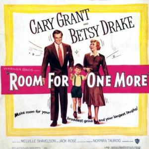 Cary Grant, Betsy Drake and Larry Olsen in Room for One More (1952)