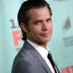 Timothy Olyphant attends the Premiere Of FXs Justified Season 4