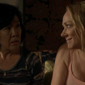 Still of Sharon Omi and Nicole Sullivan in Eat With Me 2014