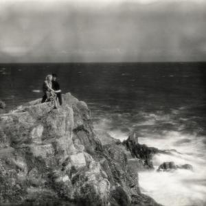 Still of Malcolm Keen and Anny Ondra in The Manxman 1929