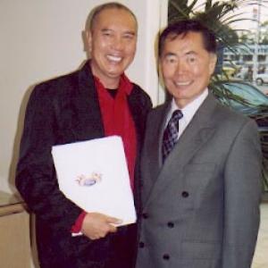 Jack Ong with George Takei