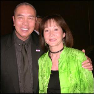 Jack Ong with Nancy Kwan