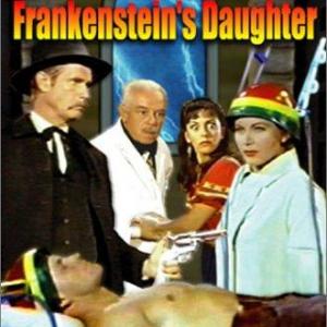 Steven Geray John Lupton Narda Onyx and Estelita Rodriguez in Jesse James Meets Frankensteins Daughter 1966