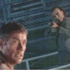 Mario Opinato with JC Van Damme in Double Team aka The Colony directed by Tsui Hark 1997